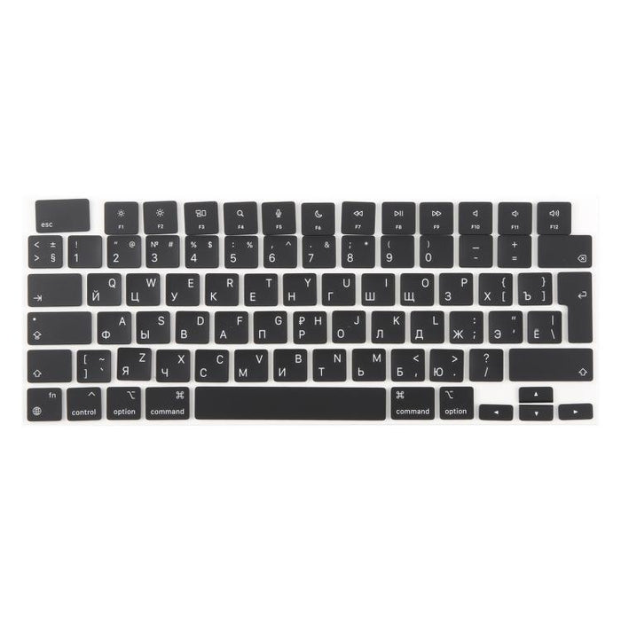 For MacBook A2442 A2485 A2779 A2780 A2991 A2992 A2918 UK Big Enter Version Keycaps, Arabic, French, Italy, German, Denmark, Sweden, Hungary, Spain, Norway, Russian, Portugal