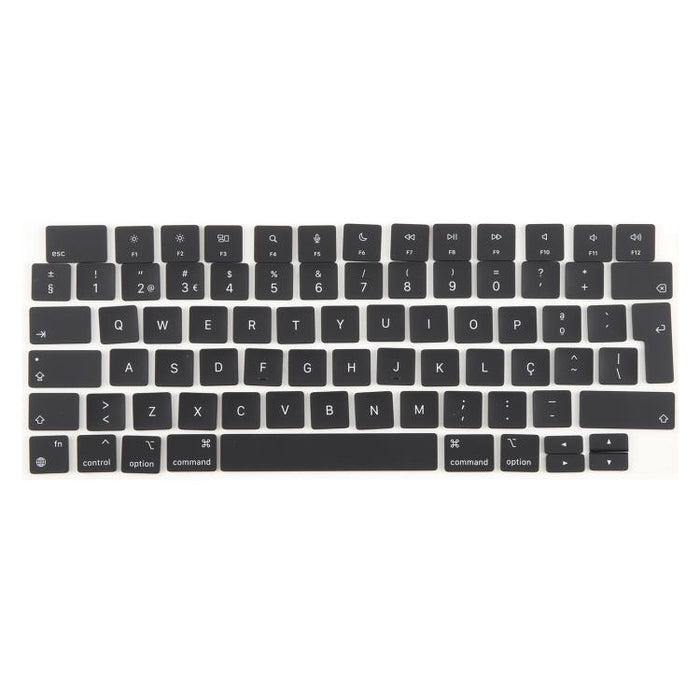 For MacBook A2442 A2485 A2779 A2780 A2991 A2992 A2918 UK Big Enter Version Keycaps, Arabic, French, Italy, German, Denmark, Sweden, Hungary, Spain, Norway, Russian, Portugal