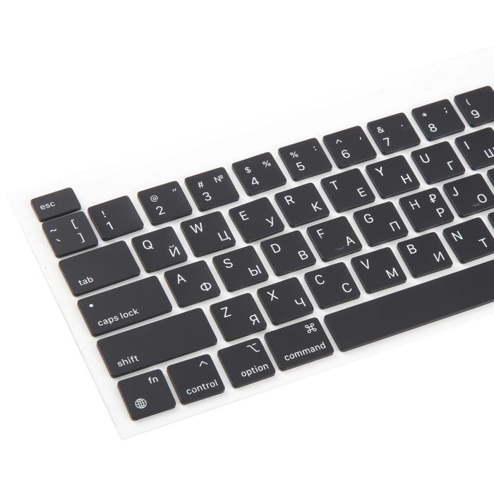 For MacBook A2251 A2289 A2238 A2338 US Small Enter Version Keycaps, Russian, Korean