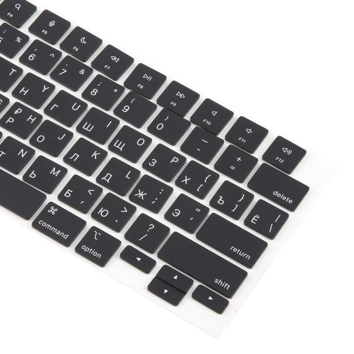 For MacBook A2681 A2941 A3113 A3114 US Small Enter Version Keycaps, Russian, Korean
