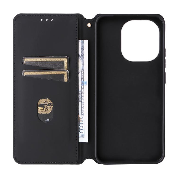 Funda de cuero plegable con textura de cuadrícula cúbica para teléfono, For Redmi Note 17 5G / 4G Global / 5G India 169.7mm, For Redmi 17C 5G, For Redmi Note 17 Pro+ 5G Global 163.4mm, For Redmi 17 5G / 4G Global 170mm, For Redmi 17C 4G / 14C / 14R / A...