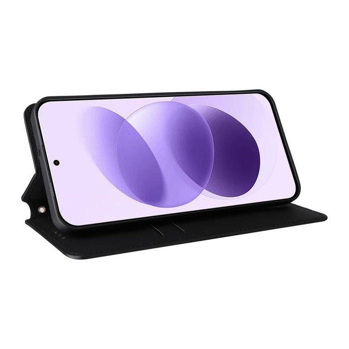 Funda de cuero plegable con textura de cuadrícula cúbica para teléfono, For Redmi A7 Pro 171mm / Poco C85x 5G, For Redmi 15a 5G, For Redmi Turbo 5 Max / Poco X8 Pro Max, For Redmi Turbo 5 5G / Poco X8 Pro 5G                                             ...