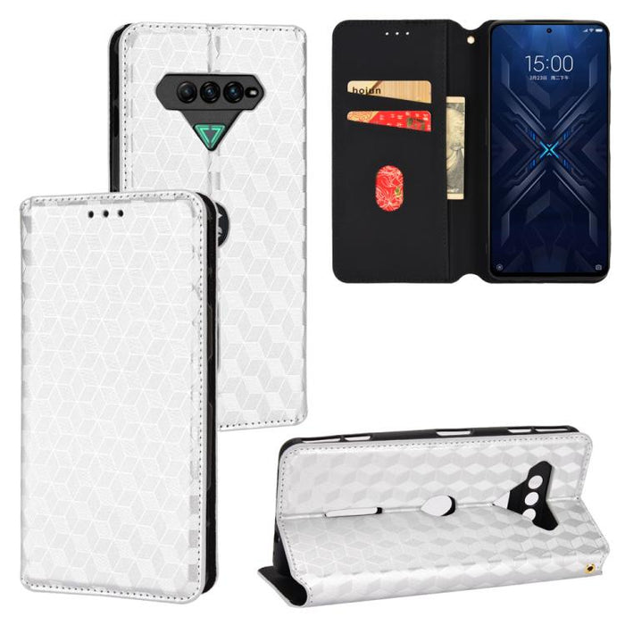 Funda de cuero plegable con textura de cuadrícula cúbica para teléfono, For Xiaomi 14, For Xiaomi Poco M6 Pro 5G / Redmi 12 5G, For Xiaomi 13T 5G / 13T Pro 5G, For Xiaomi Poco F5 5G / Redmi Note 12 Turbo 5G, For Xiaomi Poco F5 Pro 5G, For Xiaomi 13 Ult...