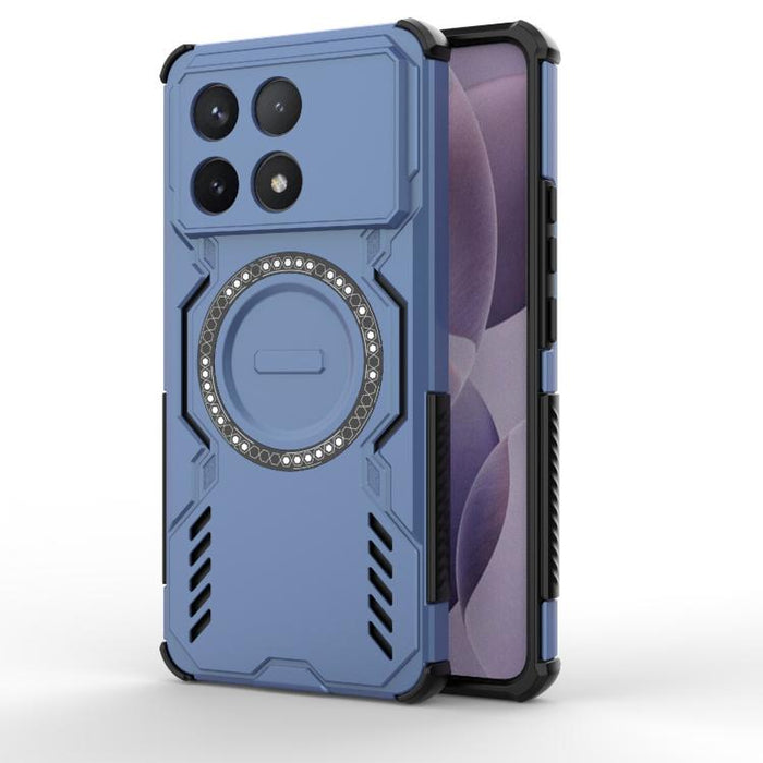 Funda para teléfono antigolpes con anillo magnético Butterfly Armor MagSafe, For Redmi Note 13 4G Global, For Redmi K70E 5G, For Redmi 13C 4G Global, For Redmi K70 5G, For Redmi Note 12 Pro 5G Global
