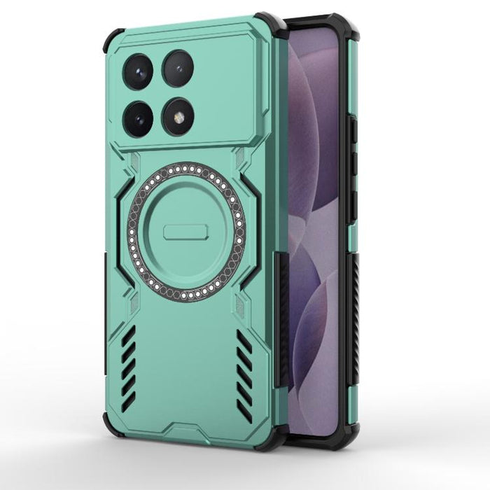 Funda para teléfono antigolpes con anillo magnético Butterfly Armor MagSafe, For Redmi Note 13 4G Global, For Redmi K70E 5G, For Redmi 13C 4G Global, For Redmi K70 5G, For Redmi Note 12 Pro 5G Global