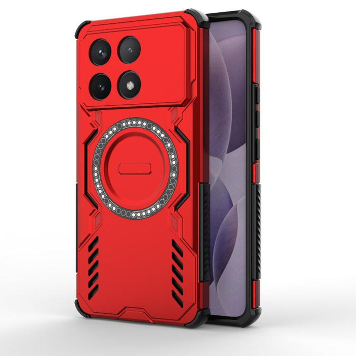 Funda para teléfono antigolpes con anillo magnético Butterfly Armor MagSafe, For Redmi Note 13 4G Global, For Redmi K70E 5G, For Redmi 13C 4G Global, For Redmi K70 5G, For Redmi Note 12 Pro 5G Global