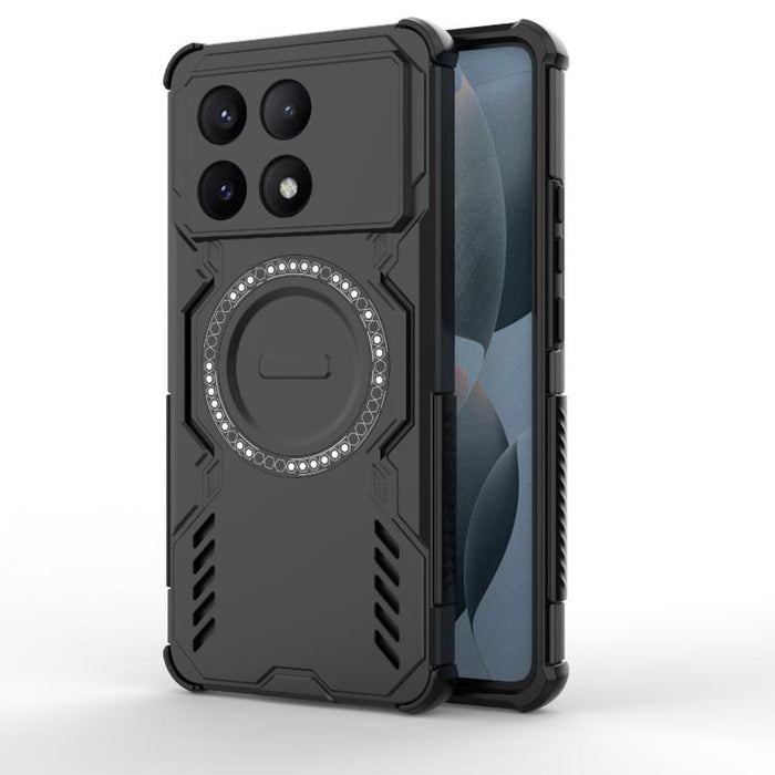 Funda para teléfono antigolpes con anillo magnético Butterfly Armor MagSafe, For Redmi Note 13 4G Global, For Redmi K70E 5G, For Redmi 13C 4G Global, For Redmi K70 5G, For Redmi Note 12 Pro 5G Global