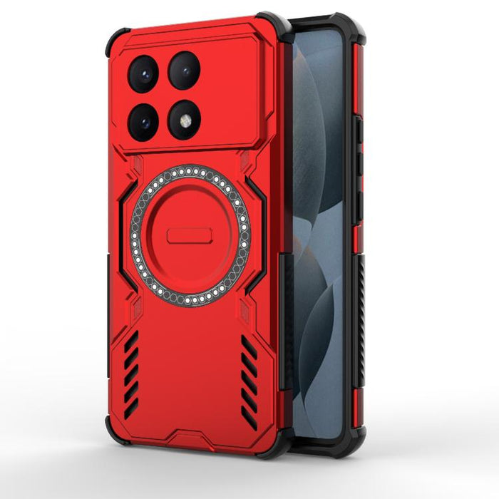 Funda para teléfono antigolpes con anillo magnético Butterfly Armor MagSafe, For Redmi Note 13 4G Global, For Redmi K70E 5G, For Redmi 13C 4G Global, For Redmi K70 5G, For Redmi Note 12 Pro 5G Global