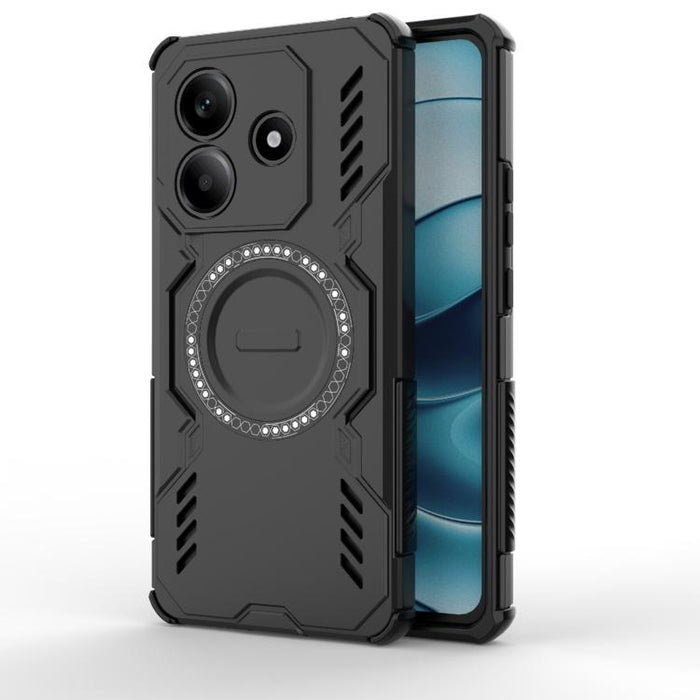 Funda para teléfono antigolpes con anillo magnético Butterfly Armor MagSafe, For Redmi Turbo 5 Max / Poco X8 Pro Max, For Redmi Turbo 5 5G / Poco X8 Pro 5G, For Redmi Note 15 Pro+ 5G Global 163.3mm, For Redmi Note 15 5G Global 164mm                    ...