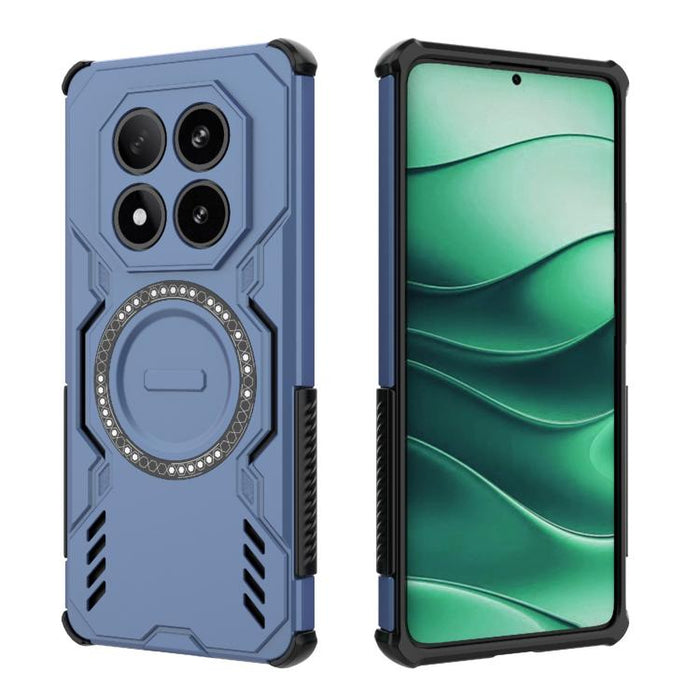 Funda para teléfono antigolpes con anillo magnético Butterfly Armor MagSafe, For Redmi Note 13 4G Global, For Redmi K70E 5G, For Redmi 13C 4G Global, For Redmi K70 5G, For Redmi Note 12 Pro 5G Global