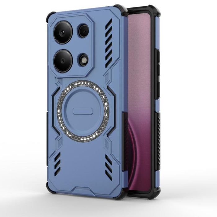 Funda para teléfono antigolpes con anillo magnético Butterfly Armor MagSafe, For Redmi Turbo 5 Max / Poco X8 Pro Max, For Redmi Turbo 5 5G / Poco X8 Pro 5G, For Redmi Note 15 Pro+ 5G Global 163.3mm, For Redmi Note 15 5G Global 164mm                    ...