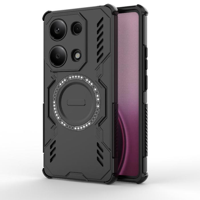 Funda para teléfono antigolpes con anillo magnético Butterfly Armor MagSafe, For Redmi Turbo 5 Max / Poco X8 Pro Max, For Redmi Turbo 5 5G / Poco X8 Pro 5G, For Redmi Note 15 Pro+ 5G Global 163.3mm, For Redmi Note 15 5G Global 164mm                    ...
