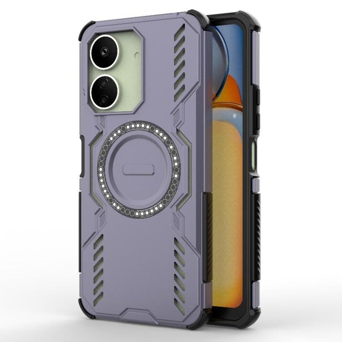Funda para teléfono antigolpes con anillo magnético Butterfly Armor MagSafe, For Redmi Note 13 4G Global, For Redmi K70E 5G, For Redmi 13C 4G Global, For Redmi K70 5G, For Redmi Note 12 Pro 5G Global