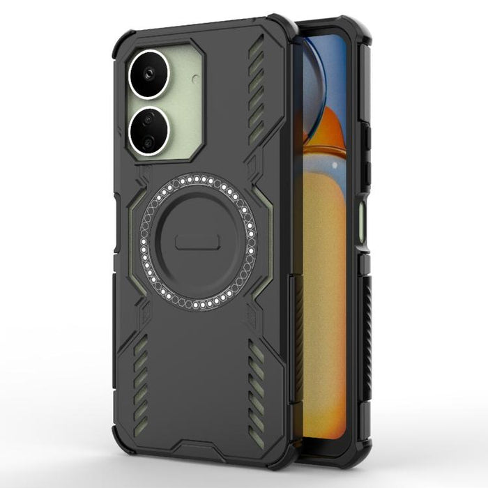 Funda para teléfono antigolpes con anillo magnético Butterfly Armor MagSafe, For Redmi Note 13 4G Global, For Redmi K70E 5G, For Redmi 13C 4G Global, For Redmi K70 5G, For Redmi Note 12 Pro 5G Global