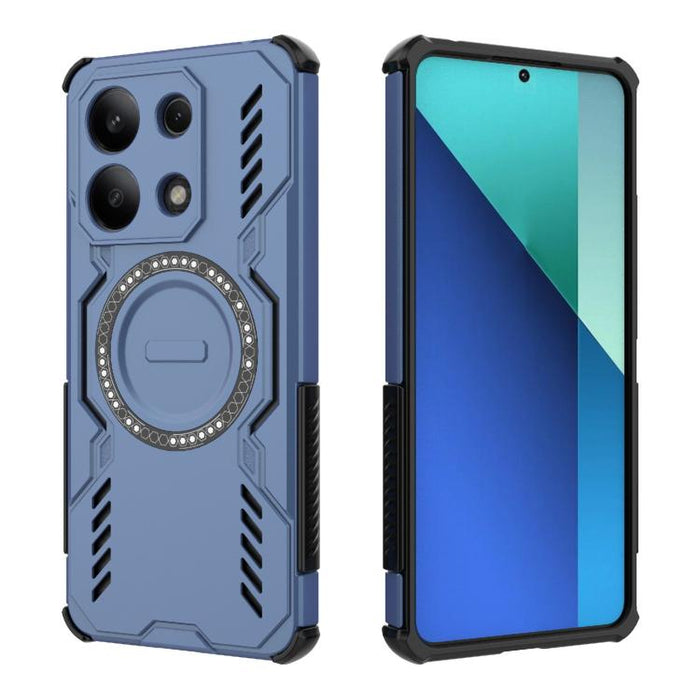 Funda para teléfono antigolpes con anillo magnético Butterfly Armor MagSafe, For Redmi Note 13 4G Global, For Redmi K70E 5G, For Redmi 13C 4G Global, For Redmi K70 5G, For Redmi Note 12 Pro 5G Global
