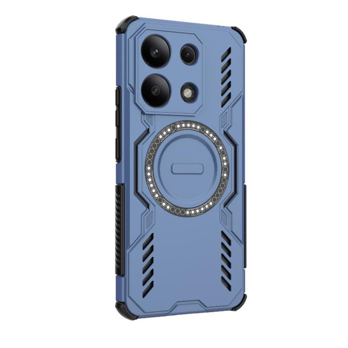 Funda para teléfono antigolpes con anillo magnético Butterfly Armor MagSafe, For Redmi Note 13 4G Global, For Redmi K70E 5G, For Redmi 13C 4G Global, For Redmi K70 5G, For Redmi Note 12 Pro 5G Global