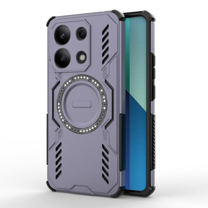 Funda para teléfono antigolpes con anillo magnético Butterfly Armor MagSafe, For Redmi Note 13 4G Global, For Redmi K70E 5G, For Redmi 13C 4G Global, For Redmi K70 5G, For Redmi Note 12 Pro 5G Global