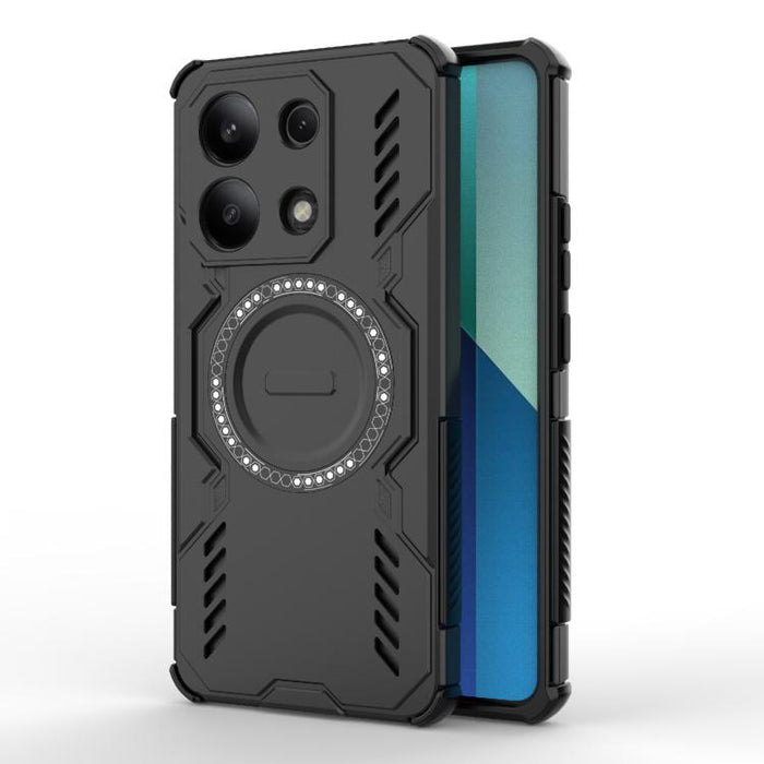 Funda para teléfono antigolpes con anillo magnético Butterfly Armor MagSafe, For Redmi Note 13 4G Global, For Redmi K70E 5G, For Redmi 13C 4G Global, For Redmi K70 5G, For Redmi Note 12 Pro 5G Global