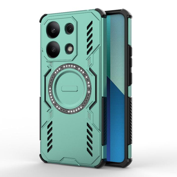 Funda para teléfono antigolpes con anillo magnético Butterfly Armor MagSafe, For Redmi Note 13 4G Global, For Redmi K70E 5G, For Redmi 13C 4G Global, For Redmi K70 5G, For Redmi Note 12 Pro 5G Global