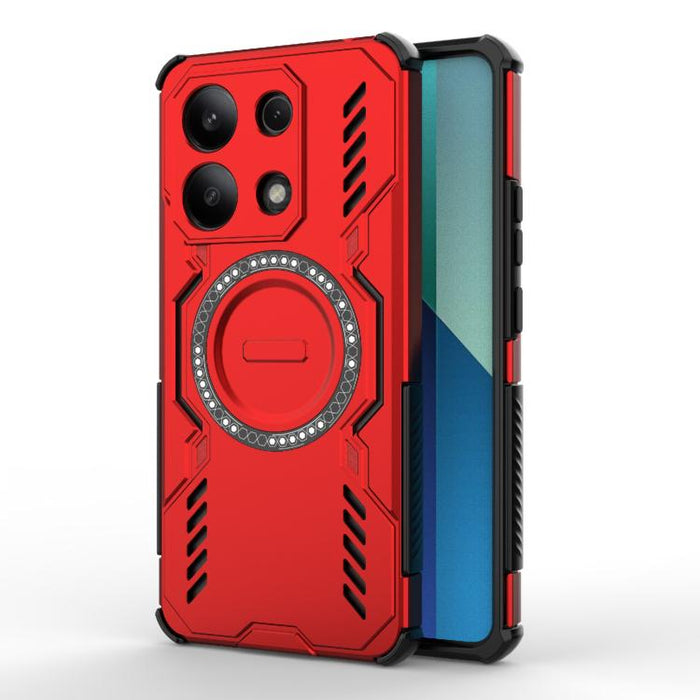 Funda para teléfono antigolpes con anillo magnético Butterfly Armor MagSafe, For Redmi Note 13 4G Global, For Redmi K70E 5G, For Redmi 13C 4G Global, For Redmi K70 5G, For Redmi Note 12 Pro 5G Global