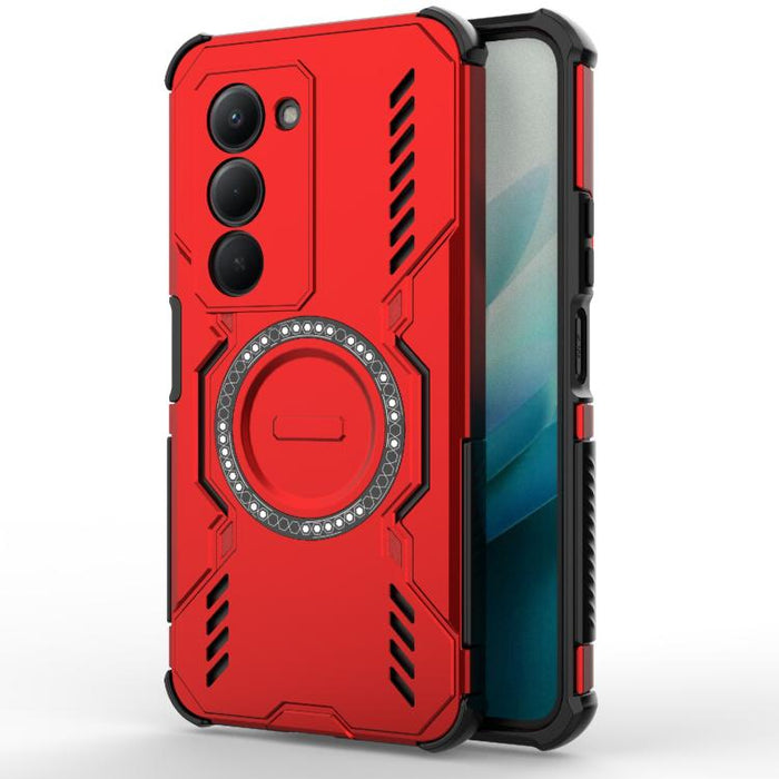 Funda para teléfono antigolpes con anillo magnético Butterfly Armor MagSafe, For Redmi Turbo 5 Max / Poco X8 Pro Max, For Redmi Turbo 5 5G / Poco X8 Pro 5G, For Redmi Note 15 Pro+ 5G Global 163.3mm, For Redmi Note 15 5G Global 164mm                    ...