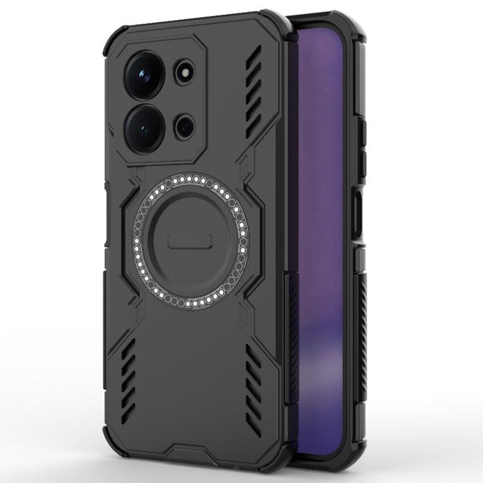 Funda para teléfono antigolpes con anillo magnético Butterfly Armor MagSafe, For Redmi Turbo 5 Max / Poco X8 Pro Max, For Redmi Turbo 5 5G / Poco X8 Pro 5G, For Redmi Note 15 Pro+ 5G Global 163.3mm, For Redmi Note 15 5G Global 164mm                    ...