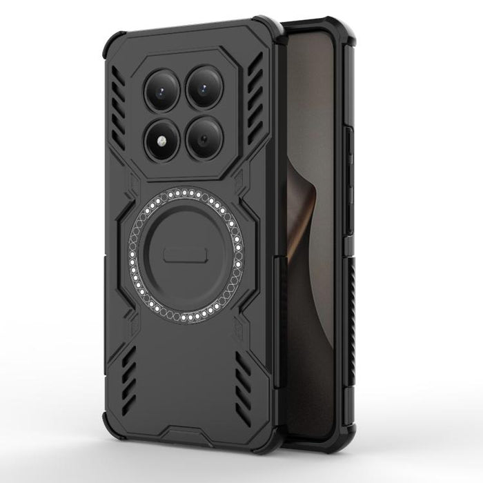 Funda para teléfono antigolpes con anillo magnético Butterfly Armor MagSafe, For Redmi Turbo 5 Max / Poco X8 Pro Max, For Redmi Turbo 5 5G / Poco X8 Pro 5G, For Redmi Note 15 Pro+ 5G Global 163.3mm, For Redmi Note 15 5G Global 164mm                    ...