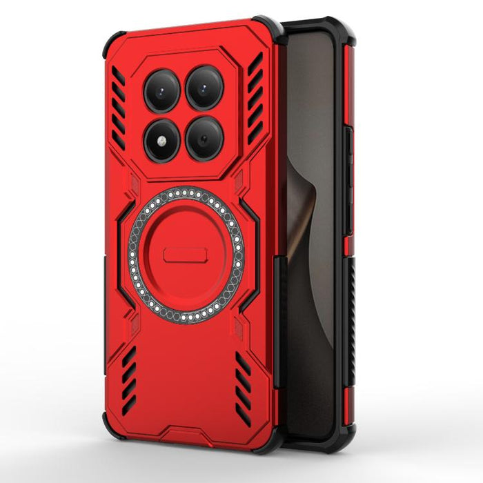 Funda para teléfono antigolpes con anillo magnético Butterfly Armor MagSafe, For Redmi Turbo 5 Max / Poco X8 Pro Max, For Redmi Turbo 5 5G / Poco X8 Pro 5G, For Redmi Note 15 Pro+ 5G Global 163.3mm, For Redmi Note 15 5G Global 164mm                    ...