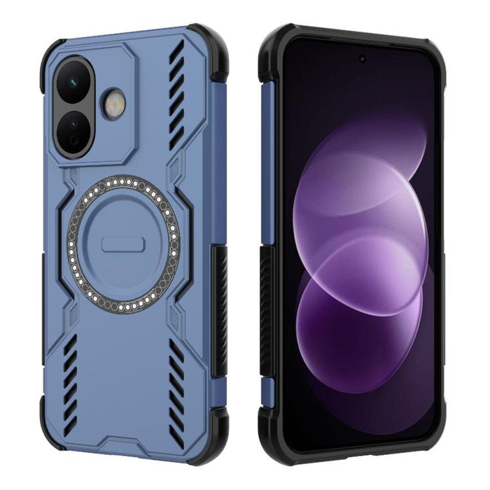Funda para teléfono antigolpes con anillo magnético Butterfly Armor MagSafe, For Redmi Turbo 5 Max / Poco X8 Pro Max, For Redmi Turbo 5 5G / Poco X8 Pro 5G, For Redmi Note 15 Pro+ 5G Global 163.3mm, For Redmi Note 15 5G Global 164mm                    ...