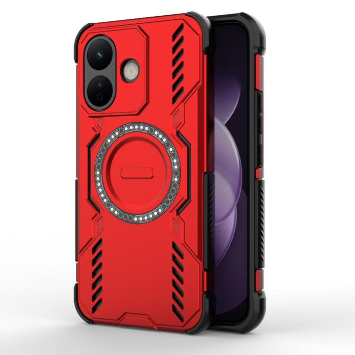 Funda para teléfono antigolpes con anillo magnético Butterfly Armor MagSafe, For Redmi Turbo 5 Max / Poco X8 Pro Max, For Redmi Turbo 5 5G / Poco X8 Pro 5G, For Redmi Note 15 Pro+ 5G Global 163.3mm, For Redmi Note 15 5G Global 164mm                    ...