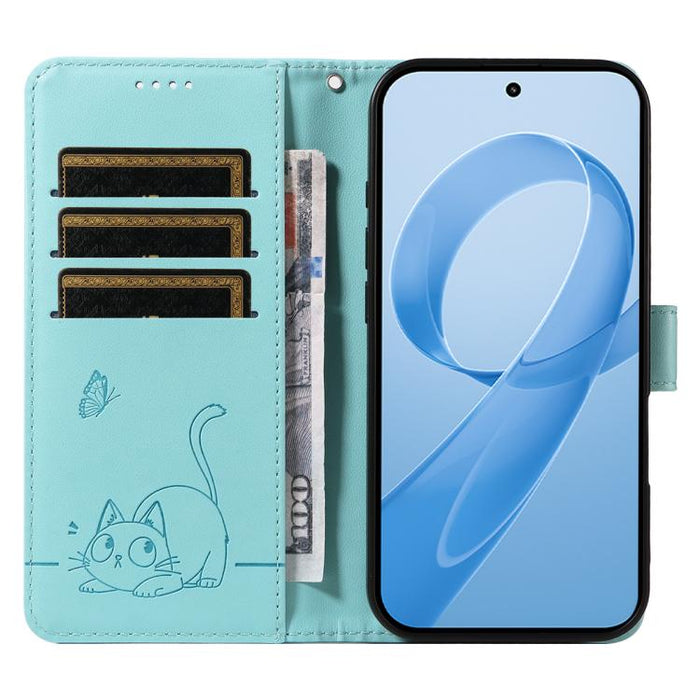Adorable funda de cuero para teléfono con estampado de gato en relieve., For Redmi K90 Pro Max/Poco F8 Ultra, For Redmi K90/Poco F8 Pro, For Redmi 15C 5G/4G EU 173mm/Poco C85 5G, For Redmi 15 5G Global / 15 4G SEA 169.5mm, For Redmi 15 5G / 4G EU 171mm...
