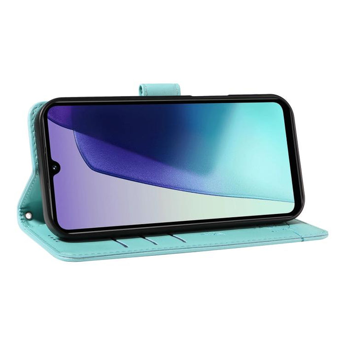 Adorable funda de cuero para teléfono con estampado de gato en relieve., For Redmi K90 Pro Max/Poco F8 Ultra, For Redmi K90/Poco F8 Pro, For Redmi 15C 5G/4G EU 173mm/Poco C85 5G, For Redmi 15 5G Global / 15 4G SEA 169.5mm, For Redmi 15 5G / 4G EU 171mm...