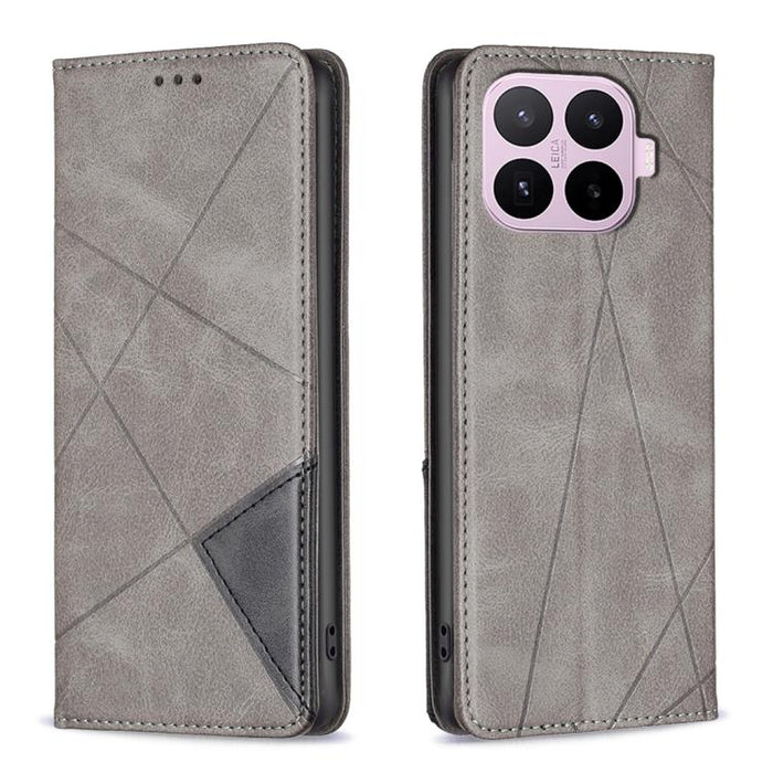 Funda magnética de cuero con textura de rombo, For Xiaomi 17T Pro 5G, For Xiaomi 17T 5G, For Xiaomi Poco M7 4G 169mm, For Xiaomi 15T Pro, For Xiaomi 15T 5G, For Xiaomi Poco C71, For Xiaomi Poco F7 Pro / F7 Ultra