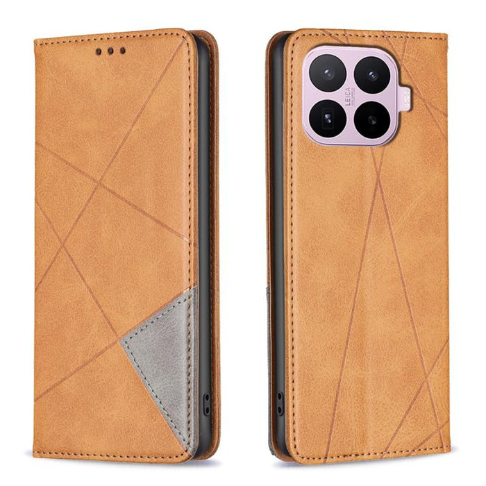 Funda magnética de cuero con textura de rombo, For Xiaomi 17T Pro 5G, For Xiaomi 17T 5G, For Xiaomi Poco M7 4G 169mm, For Xiaomi 15T Pro, For Xiaomi 15T 5G, For Xiaomi Poco C71, For Xiaomi Poco F7 Pro / F7 Ultra