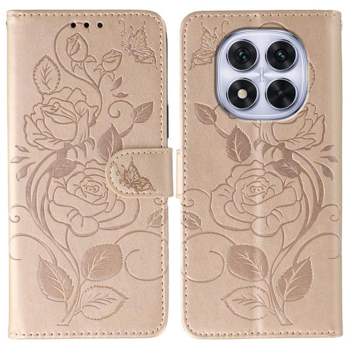 Funda de teléfono de piel con relieve de mariposa rosa, For Redmi A5 4G 171.7mm, For Redmi Note 14S 4G Global, For Redmi Note 14 Pro 4G Global, For Redmi Note 14 4G 163.25mm Global, For Redmi Note 14 Pro+ 5G