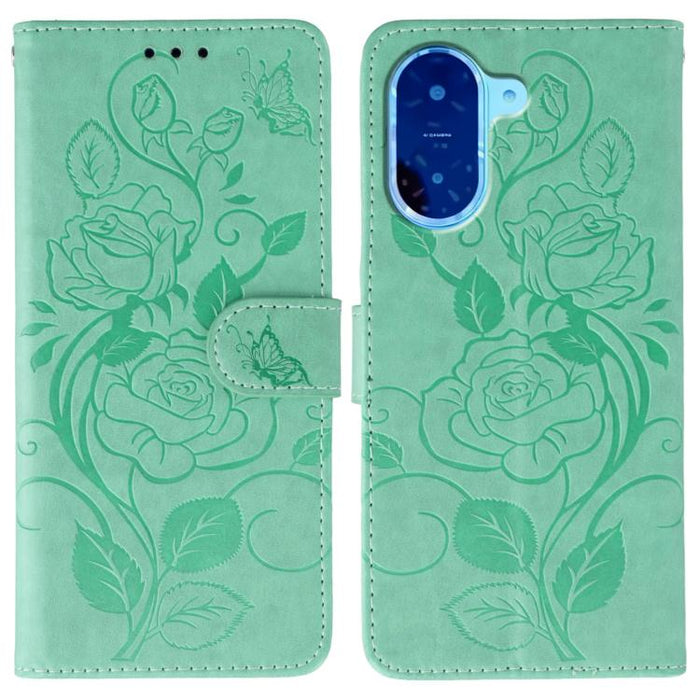 Funda de teléfono de piel con relieve de mariposa rosa, For Redmi A5 4G 171.7mm, For Redmi Note 14S 4G Global, For Redmi Note 14 Pro 4G Global, For Redmi Note 14 4G 163.25mm Global, For Redmi Note 14 Pro+ 5G
