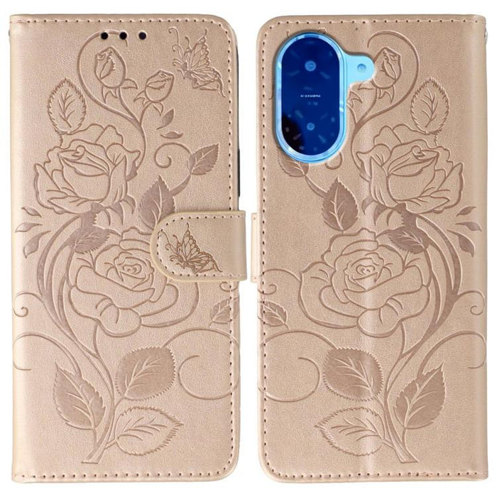 Funda de teléfono de piel con relieve de mariposa rosa, For Redmi A5 4G 171.7mm, For Redmi Note 14S 4G Global, For Redmi Note 14 Pro 4G Global, For Redmi Note 14 4G 163.25mm Global, For Redmi Note 14 Pro+ 5G