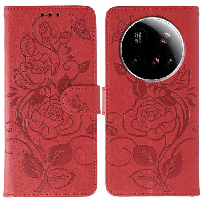 Funda de teléfono de piel con relieve de mariposa rosa, For Redmi 15C 5G / 4G EU 173mm, For Redmi 15 5G Global / 15 4G SEA, For Redmi 15 5G / 4G EU 171mm, For Redmi 15C 5G / 4G Global 171mm, For Redmi Turbo 4 Pro 5G / Poco F7                           ...