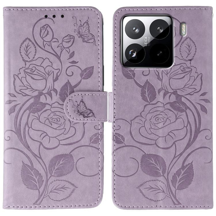 Funda de teléfono de piel con relieve de mariposa rosa, For Redmi 15C 5G / 4G EU 173mm, For Redmi 15 5G Global / 15 4G SEA, For Redmi 15 5G / 4G EU 171mm, For Redmi 15C 5G / 4G Global 171mm, For Redmi Turbo 4 Pro 5G / Poco F7                           ...
