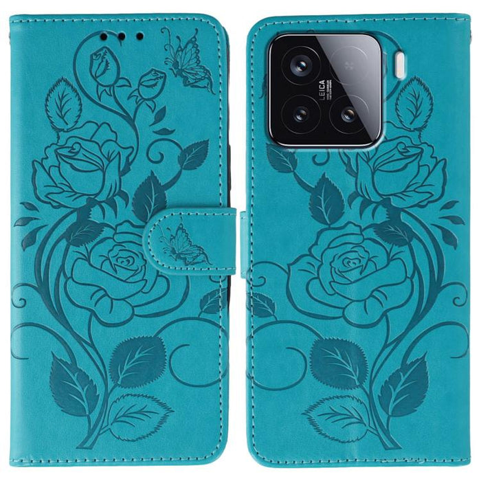 Funda de teléfono de piel con relieve de mariposa rosa, For Redmi 15C 5G / 4G EU 173mm, For Redmi 15 5G Global / 15 4G SEA, For Redmi 15 5G / 4G EU 171mm, For Redmi 15C 5G / 4G Global 171mm, For Redmi Turbo 4 Pro 5G / Poco F7                           ...