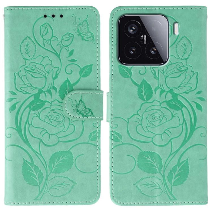 Funda de teléfono de piel con relieve de mariposa rosa, For Redmi 15C 5G / 4G EU 173mm, For Redmi 15 5G Global / 15 4G SEA, For Redmi 15 5G / 4G EU 171mm, For Redmi 15C 5G / 4G Global 171mm, For Redmi Turbo 4 Pro 5G / Poco F7                           ...