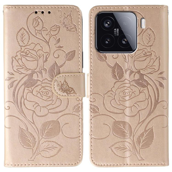 Funda de teléfono de piel con relieve de mariposa rosa, For Redmi 15C 5G / 4G EU 173mm, For Redmi 15 5G Global / 15 4G SEA, For Redmi 15 5G / 4G EU 171mm, For Redmi 15C 5G / 4G Global 171mm, For Redmi Turbo 4 Pro 5G / Poco F7                           ...
