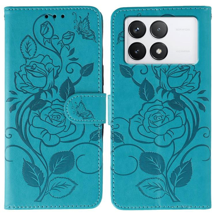 Funda de teléfono de piel con relieve de mariposa rosa, For Redmi 15C 5G / 4G EU 173mm, For Redmi 15 5G Global / 15 4G SEA, For Redmi 15 5G / 4G EU 171mm, For Redmi 15C 5G / 4G Global 171mm, For Redmi Turbo 4 Pro 5G / Poco F7                           ...
