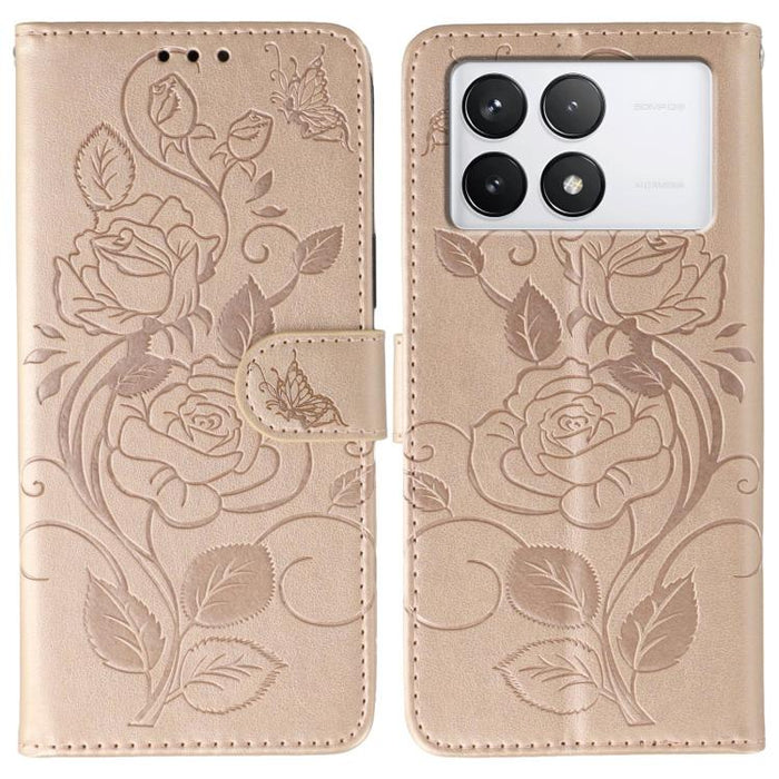 Funda de teléfono de piel con relieve de mariposa rosa, For Redmi 15C 5G / 4G EU 173mm, For Redmi 15 5G Global / 15 4G SEA, For Redmi 15 5G / 4G EU 171mm, For Redmi 15C 5G / 4G Global 171mm, For Redmi Turbo 4 Pro 5G / Poco F7                           ...