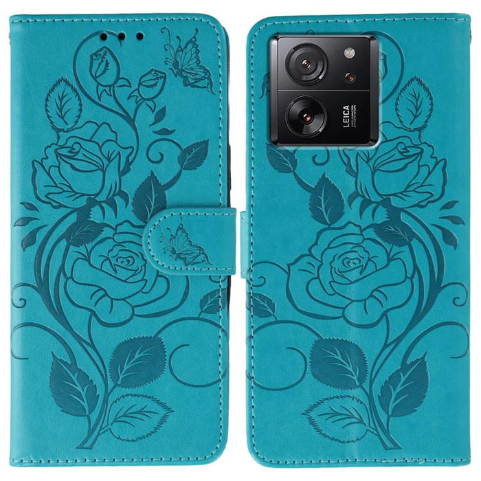Funda de teléfono de piel con relieve de mariposa rosa, For Redmi 15C 5G / 4G EU 173mm, For Redmi 15 5G Global / 15 4G SEA, For Redmi 15 5G / 4G EU 171mm, For Redmi 15C 5G / 4G Global 171mm, For Redmi Turbo 4 Pro 5G / Poco F7                           ...