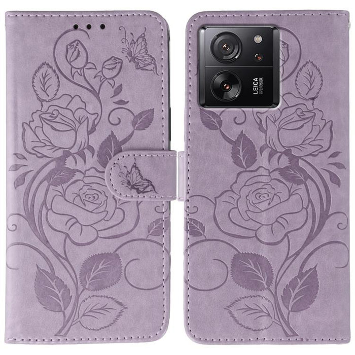 Funda de teléfono de piel con relieve de mariposa rosa, For Redmi 15C 5G / 4G EU 173mm, For Redmi 15 5G Global / 15 4G SEA, For Redmi 15 5G / 4G EU 171mm, For Redmi 15C 5G / 4G Global 171mm, For Redmi Turbo 4 Pro 5G / Poco F7                           ...