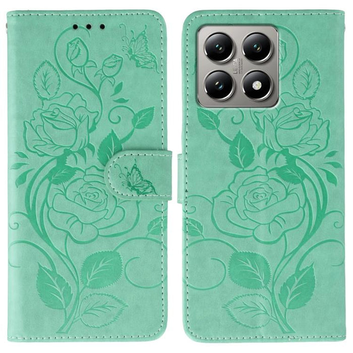 Funda de teléfono de piel con relieve de mariposa rosa, For Redmi 15C 5G / 4G EU 173mm, For Redmi 15 5G Global / 15 4G SEA, For Redmi 15 5G / 4G EU 171mm, For Redmi 15C 5G / 4G Global 171mm, For Redmi Turbo 4 Pro 5G / Poco F7                           ...