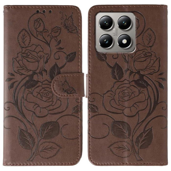 Funda de teléfono de piel con relieve de mariposa rosa, For Redmi 15C 5G / 4G EU 173mm, For Redmi 15 5G Global / 15 4G SEA, For Redmi 15 5G / 4G EU 171mm, For Redmi 15C 5G / 4G Global 171mm, For Redmi Turbo 4 Pro 5G / Poco F7                           ...