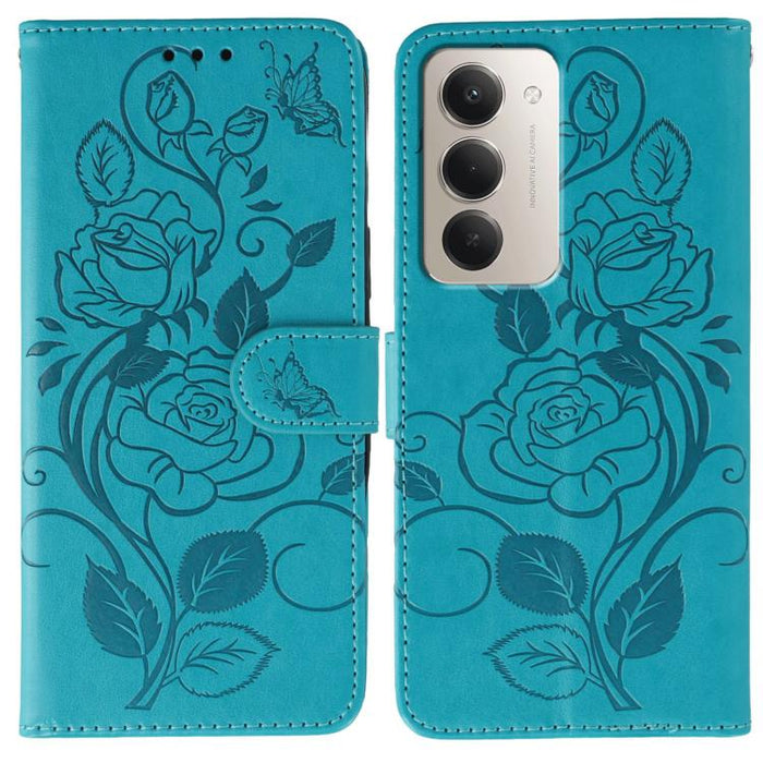 Funda de teléfono de piel con relieve de mariposa rosa, For Redmi 15C 5G / 4G EU 173mm, For Redmi 15 5G Global / 15 4G SEA, For Redmi 15 5G / 4G EU 171mm, For Redmi 15C 5G / 4G Global 171mm, For Redmi Turbo 4 Pro 5G / Poco F7                           ...