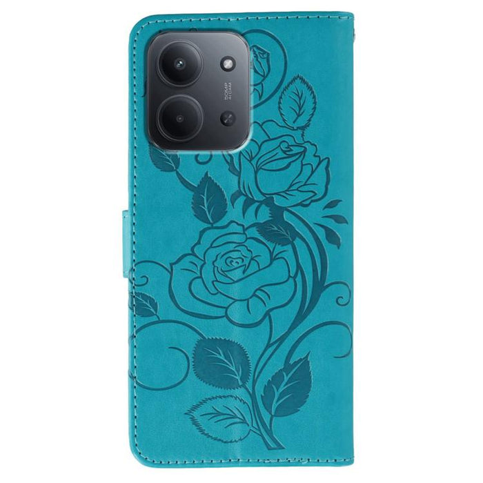 Funda de teléfono de piel con relieve de mariposa rosa, For Redmi 15C 5G / 4G EU 173mm, For Redmi 15 5G Global / 15 4G SEA, For Redmi 15 5G / 4G EU 171mm, For Redmi 15C 5G / 4G Global 171mm, For Redmi Turbo 4 Pro 5G / Poco F7                           ...